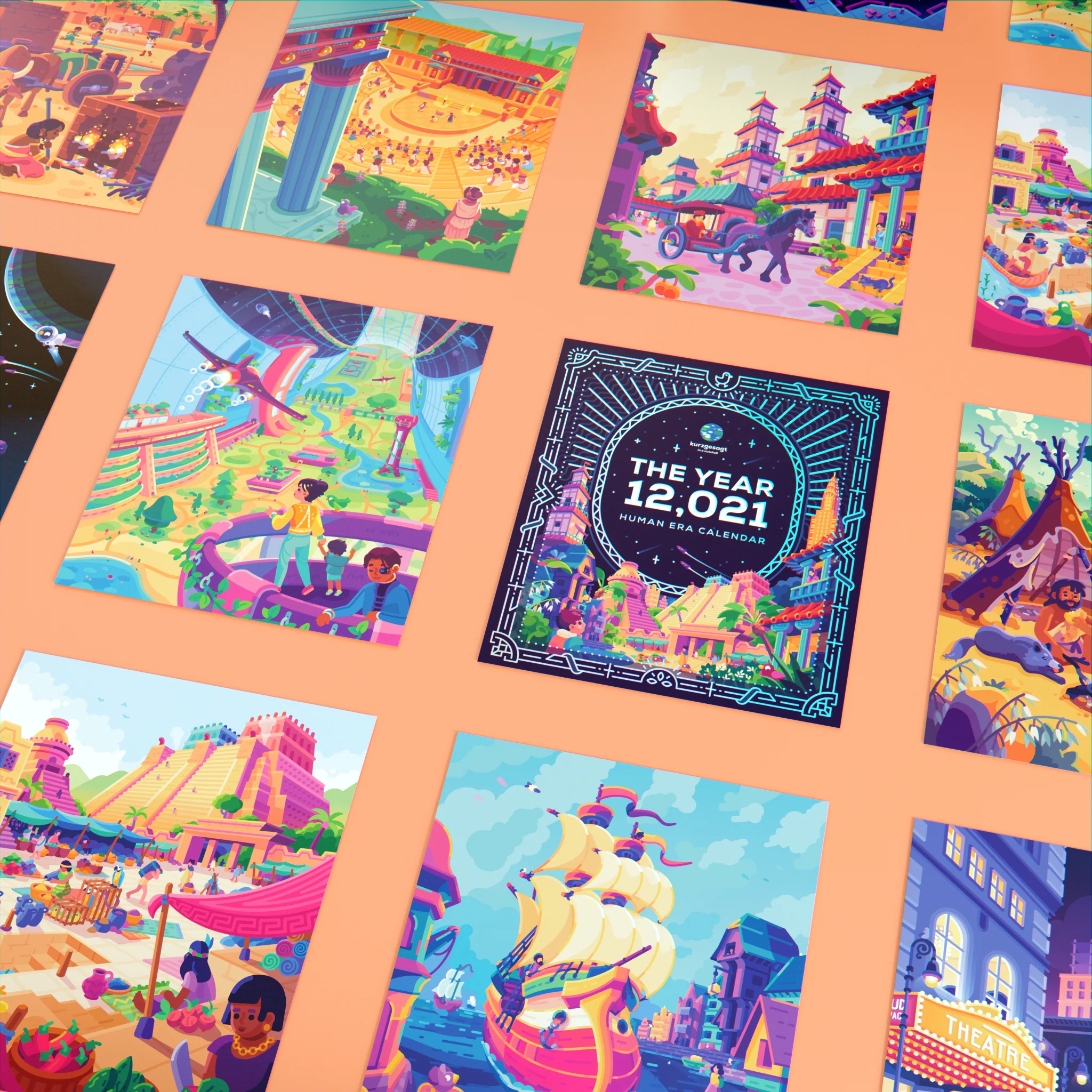 12,021 Human Era Calendar - Image 6