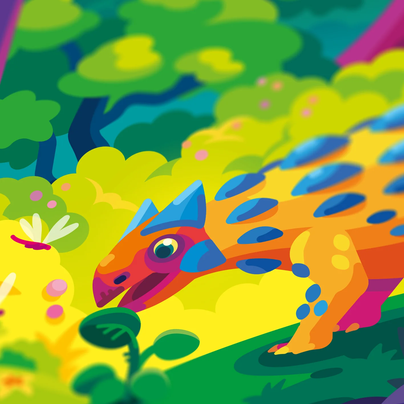 The World of the Dinosaurs Poster - Image 4