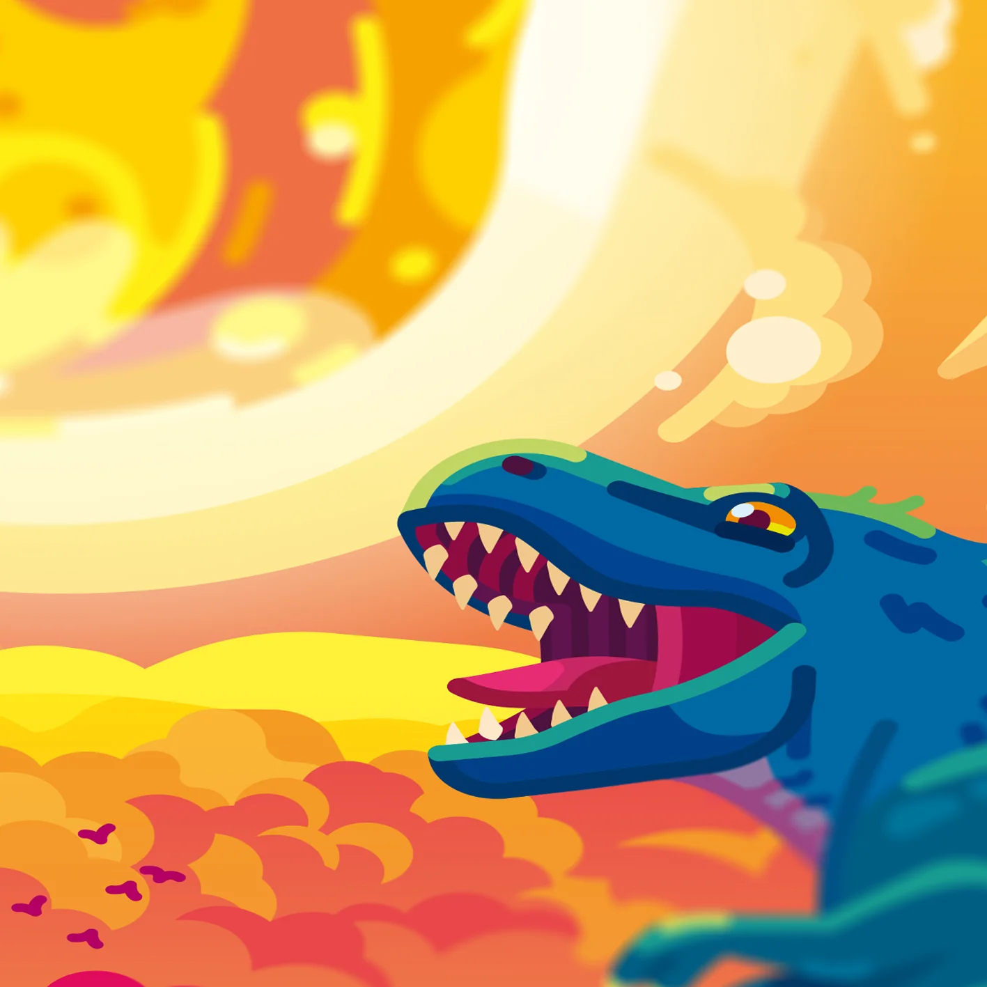 The Extinction of the Dinosaurs Poster - Image 4