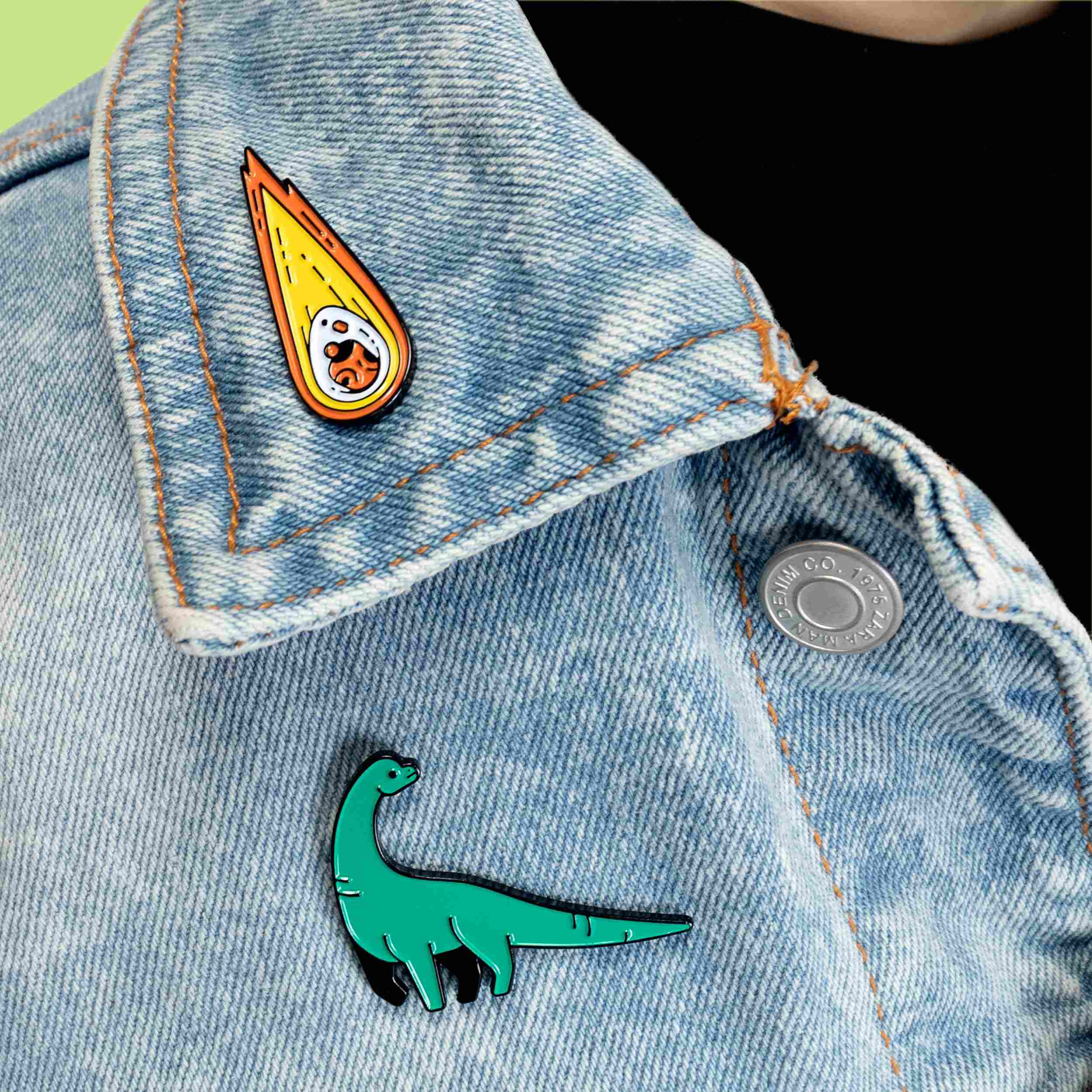 Dinosaur Extinction Pin Set: Team Asteroid - Image 4