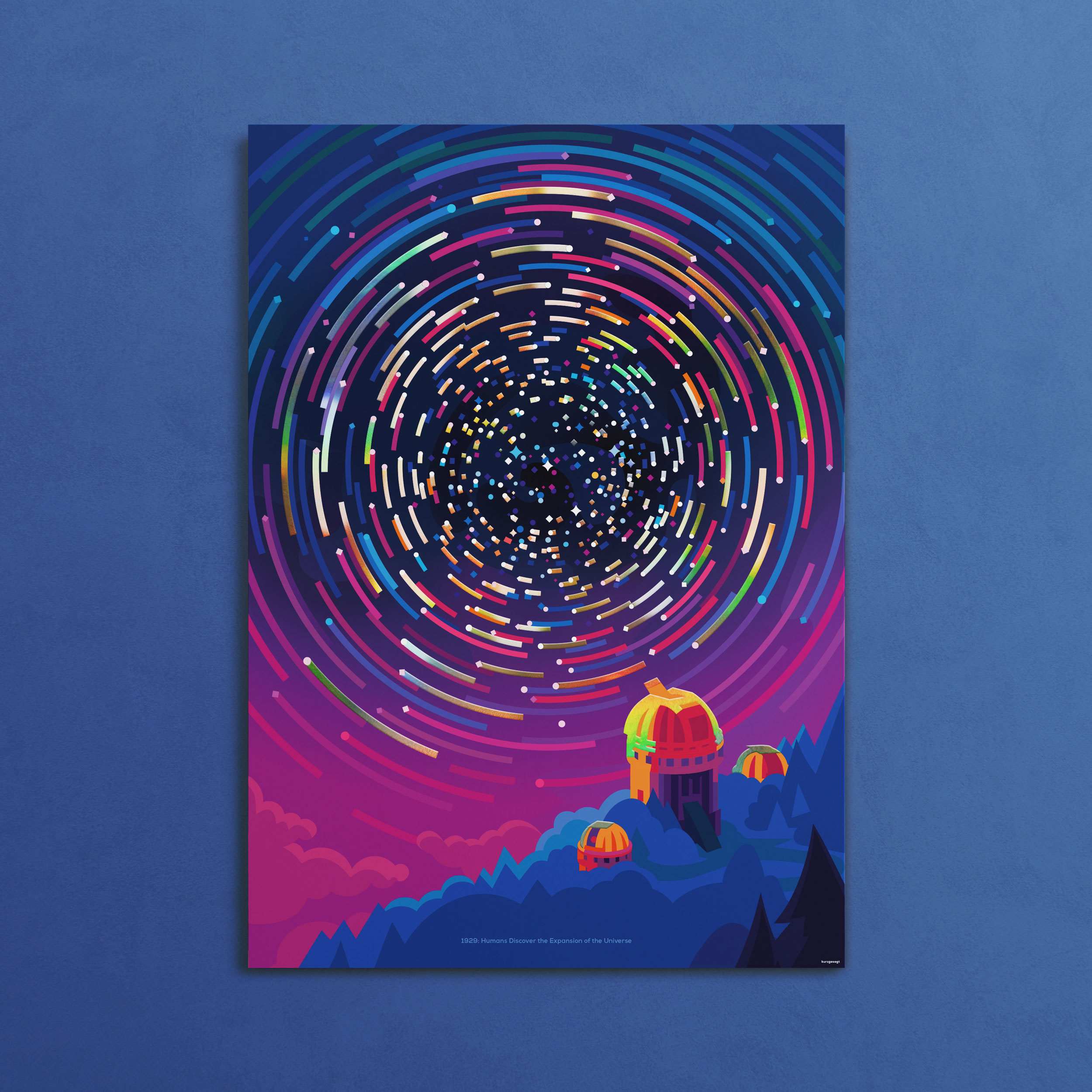 Cosmic Milestones: Universe Observation Poster - Image 4
