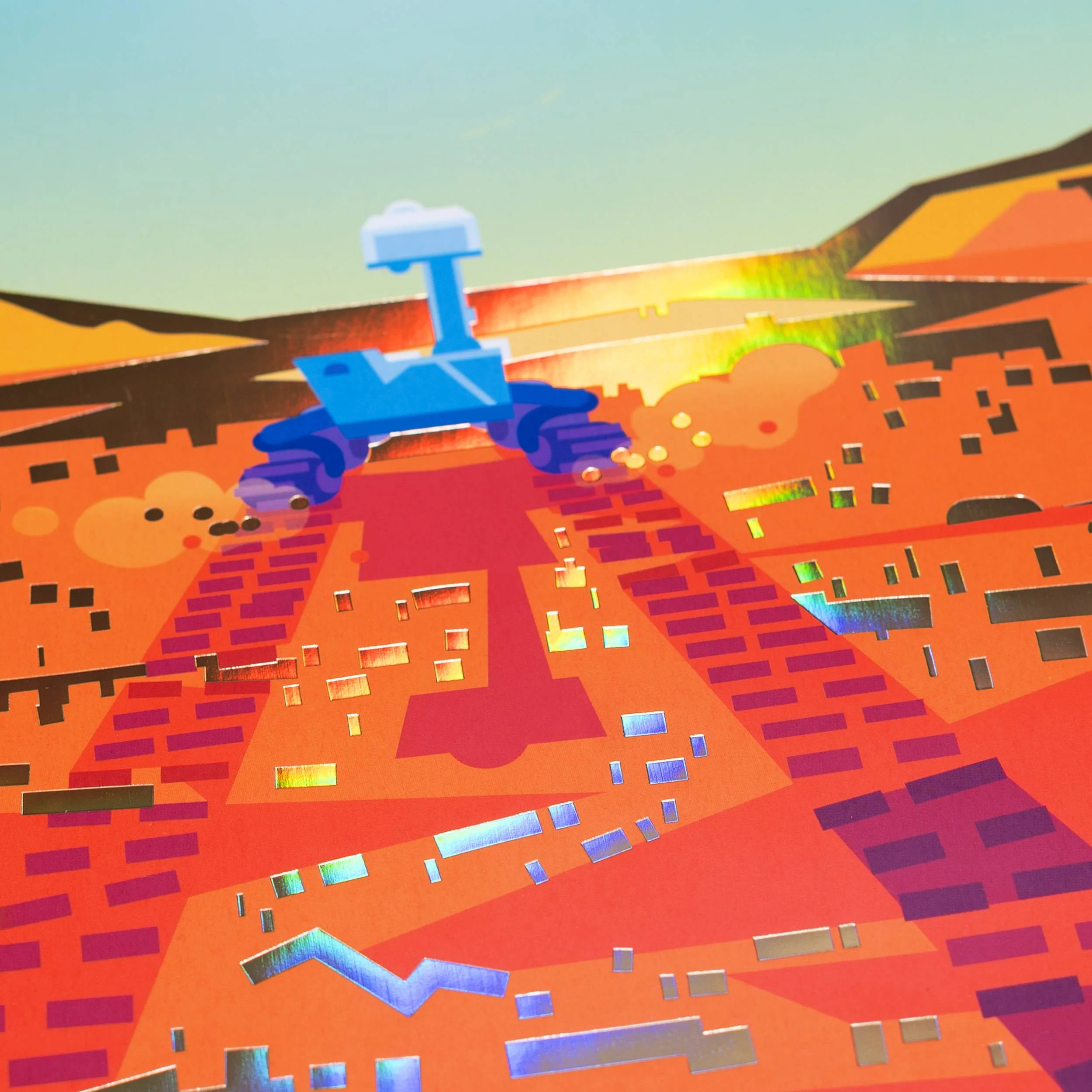 Cosmic Milestones: Mars Exploration Poster - Image 3