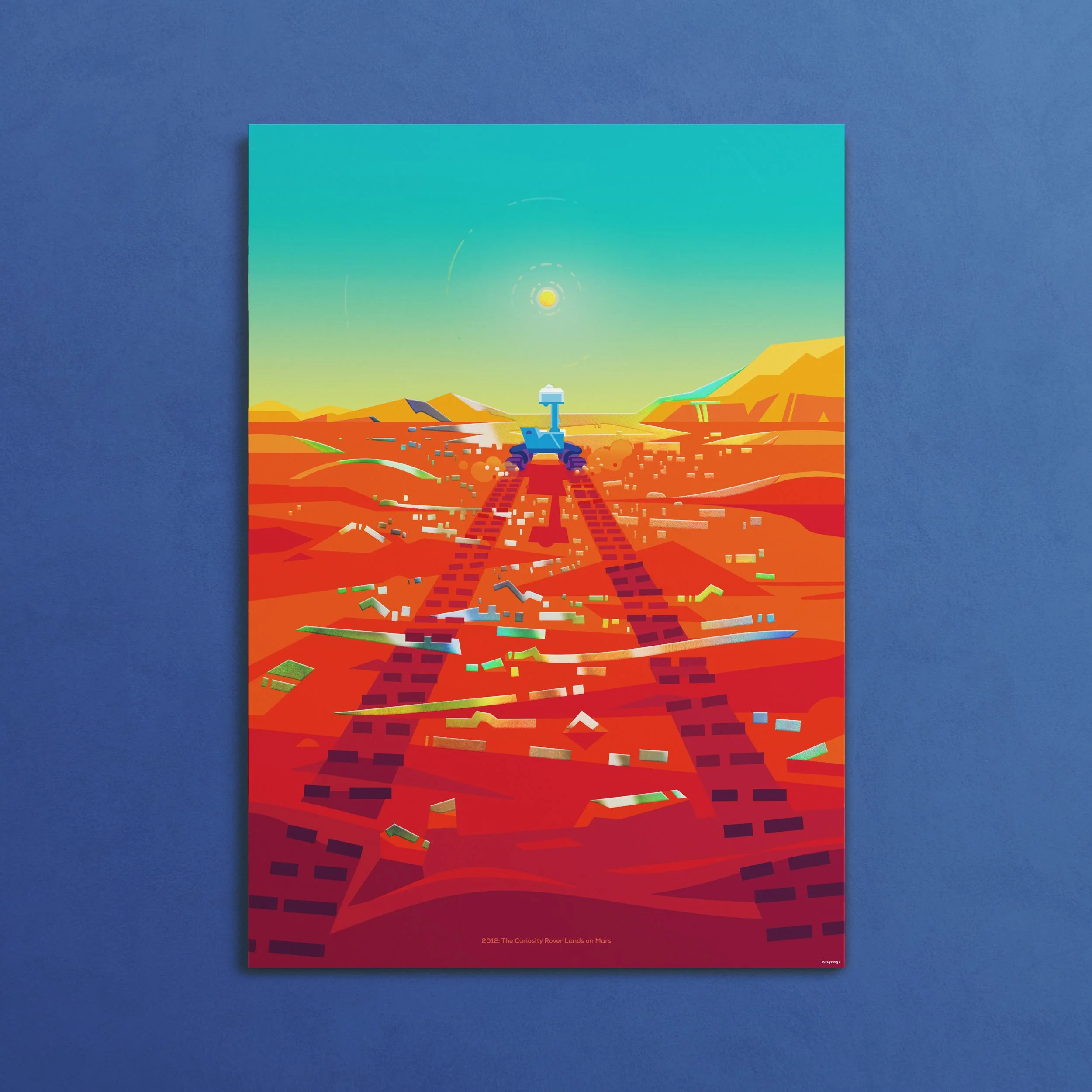 Cosmic Milestones: Mars Exploration Poster - Image 4