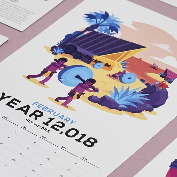 12,018 Human Era Calendar - Image 3
