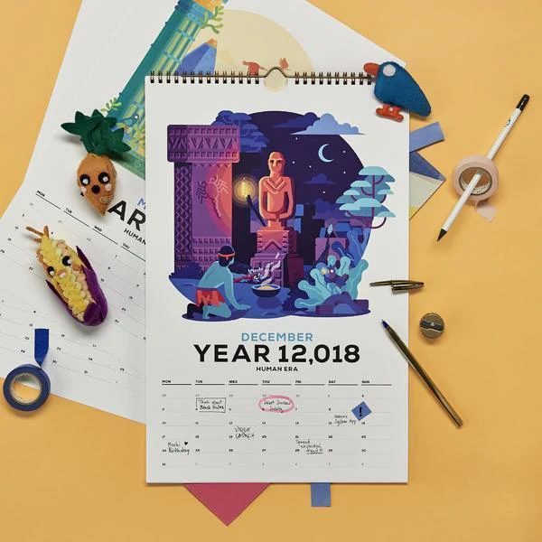12,018 Human Era Calendar - Image 4