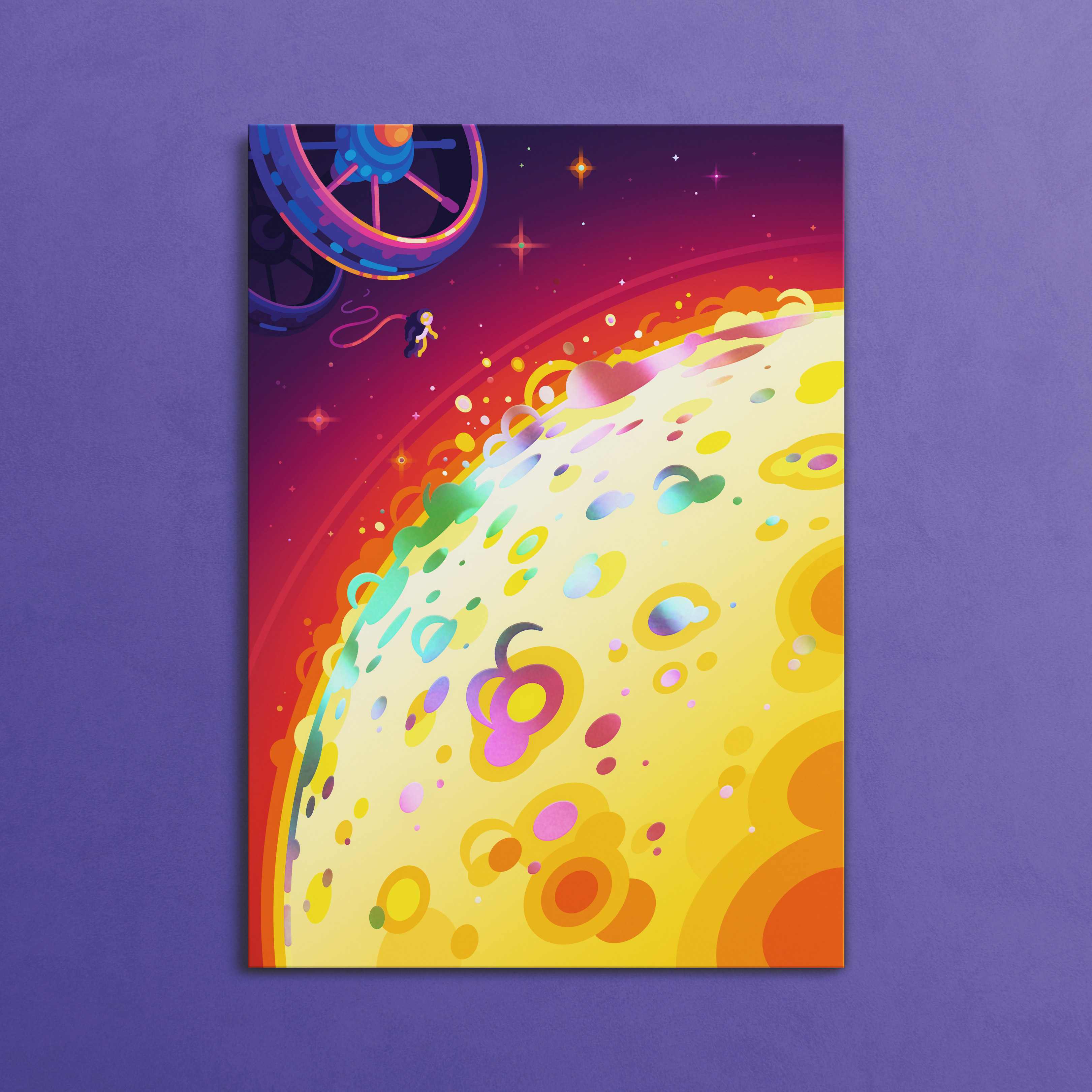 Space Adventure Poster Bundle - Image 5