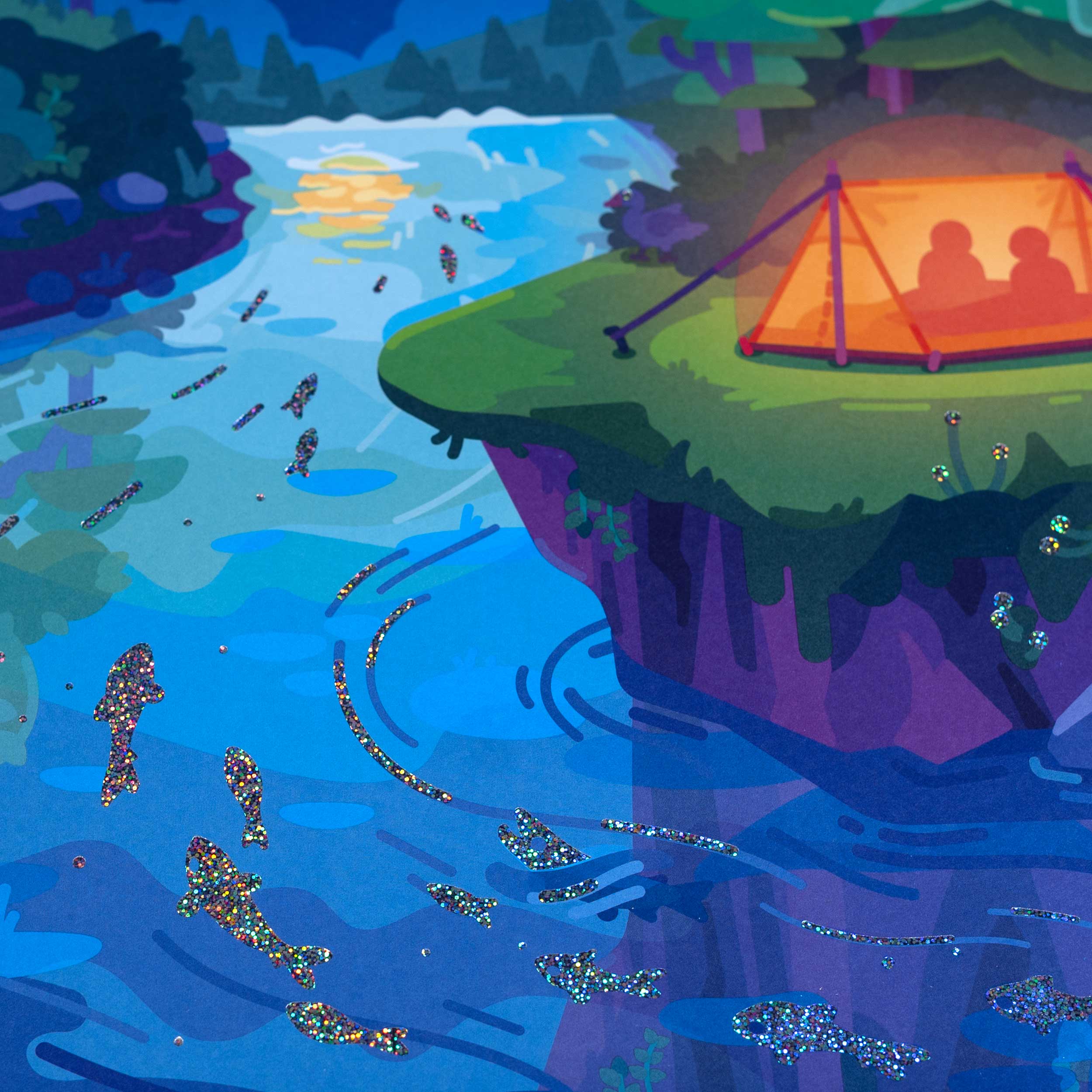 Starry Night Poster (Shiny Edition) - Image 4