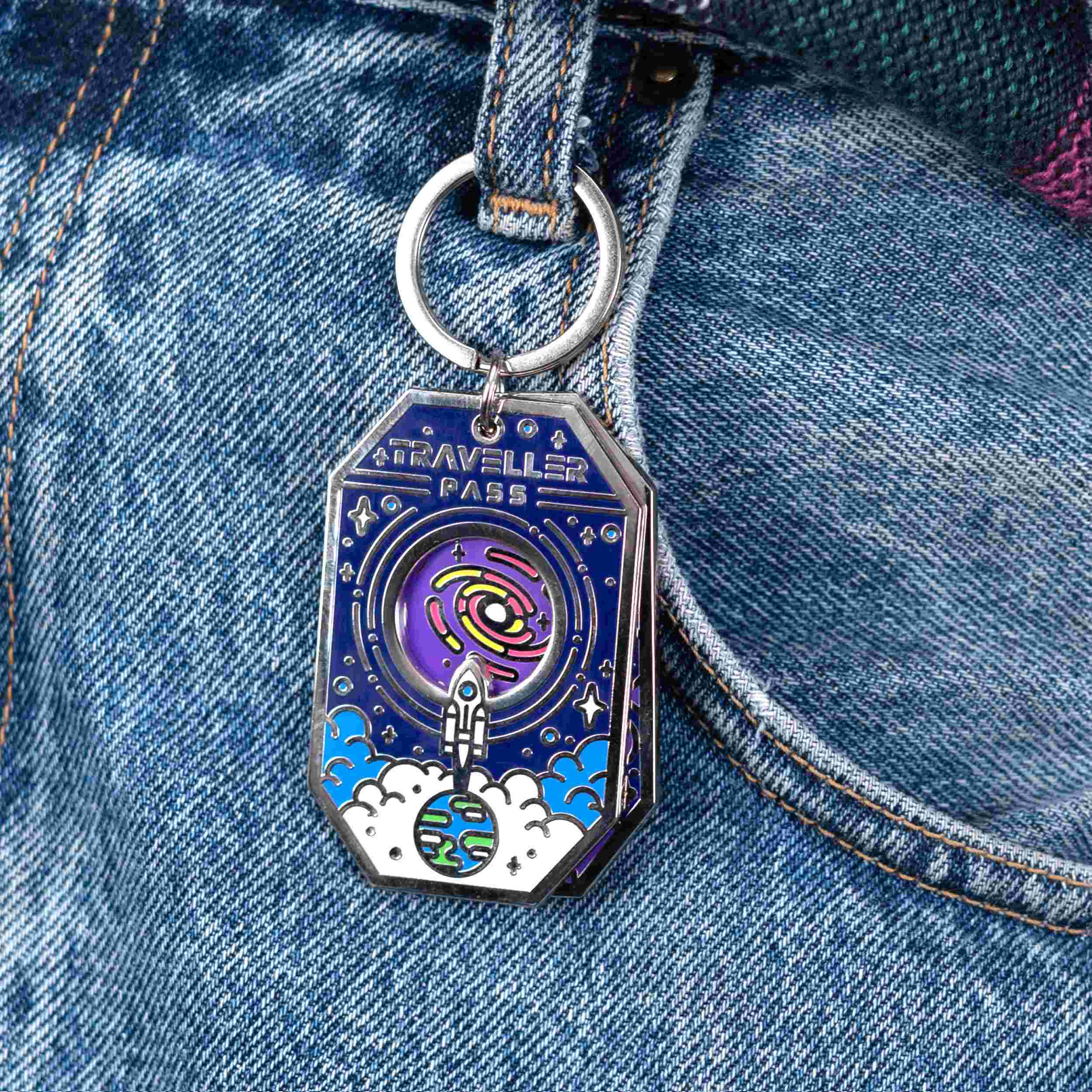 Traveller's Pass Keychain - Image 4